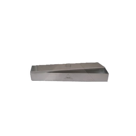 Charola conformada para cateter con tapa 22.5 x 12.7 x 7.5 cms. de acero inxodable - Envío Gratuito