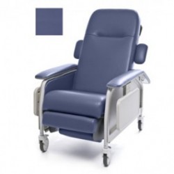 Sillon clínico reclinable de 4 posiciones color royal blue - Envío Gratuito
