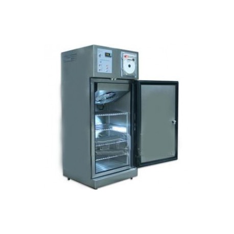 Refrigerador vertical de 5 pies para vacunas y biológicos de acero inoxidable 1 puerta sólida - Envío Gratuito