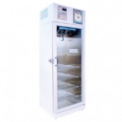 Refrigerador vertical de 17 pies para laboratorio esmaltado con 1 puerta de cristal - Envío Gratuito