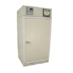 Refrigerador vertical de 17 pies cúbicos para laboratorio esmaltado con 1 puerta sólida y congelador - Envío Gratuito