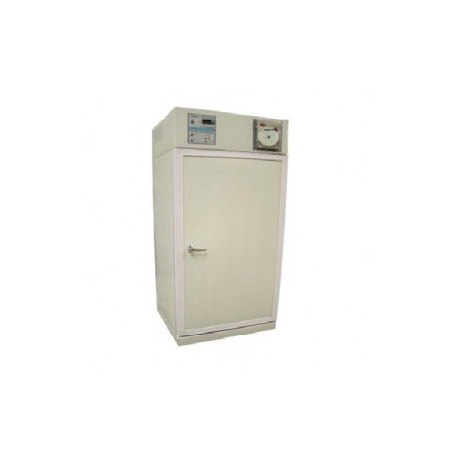 Refrigerador vertical de 17 pies cúbicos para laboratorio esmaltado con 1 puerta sólida y congelador - Envío Gratuito
