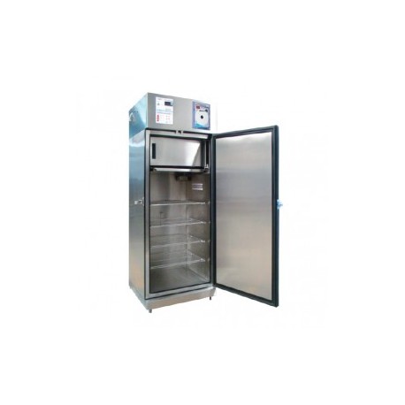 Refrigerador vertical de 17 pies para vacunas y biológicos de acero inox. 1 puerta sólida - Envío Gratuito