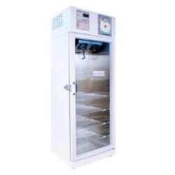 Refrigerador vertical de 14 pies para laboratorio acero inox. esmaltado con 1 puerta de cristal - Envío Gratuito