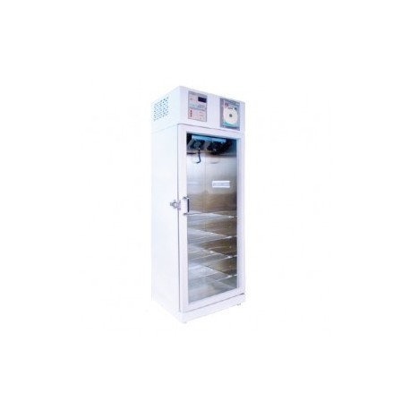 Refrigerador vertical de 5 pies para laboratorio acero inox. esmaltado con 1 puerta de cristal - Envío Gratuito
