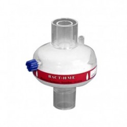 Filtro HME (intercambiador de calor y humedad) y bacterial con puerto (nariz artificial) 25 piezas - Envío Gratuito