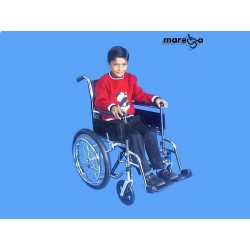 Silla de ruedas infantil, pedal abatible con extensión - Envío Gratuito