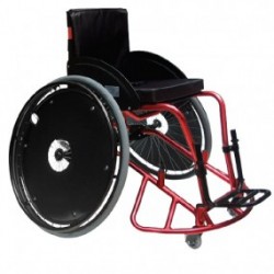 Silla de ruedas deportiva con asiento de 14" para jugar Basketball - Envío Gratuito