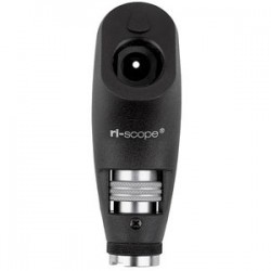 Cabezal del retinoscopio con lámpara de raya F.O. ri-scope® XL 3,5 V, con dispositivo antirrobo - Envío Gratuito