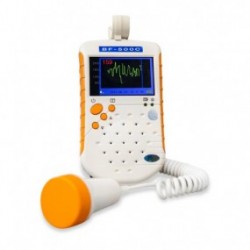 Doppler fetal de bolsillo con pantalla de 2 MHz - Envío Gratuito