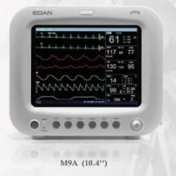 Monitor de signos vitales de 5 parametros basicos pantalla de 10.4", Edan M9A - Envío Gratuito