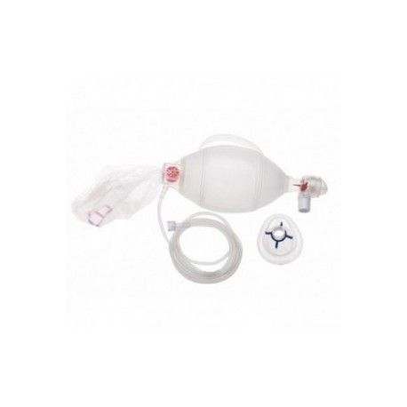Resucitador para adulto con reservorio, mascarilla y válvula peep - Envío Gratuito Resucitador para adulto con reservorio, mascarilla y válvula peep - Envío Gratuito