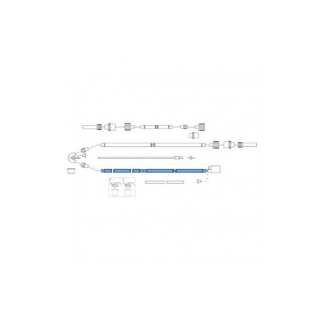Circuito convencional neonatal con salida proximal de temperatura y trampa de agua - Envío Gratuito Circuito convencional neonatal con salida proximal de temperatura y trampa de agua - Envío Gratuito