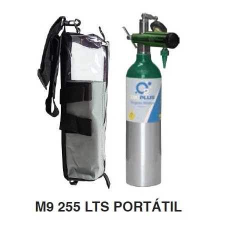 Equipo completo de oxigeno 255L - M9 - Envío Gratuito Equipo completo de oxigeno 255L - M9 - Envío Gratuito