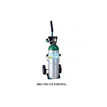Equipo completo de oxigeno 1700L - tipo M60 - Envío Gratuito Equipo completo de oxigeno 1700L - tipo M60 - Envío Gratuito