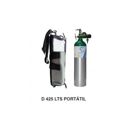 Equipo completo de oxigeno 425L - tipo D - Envío Gratuito Equipo completo de oxigeno 425L - tipo D - Envío Gratuito