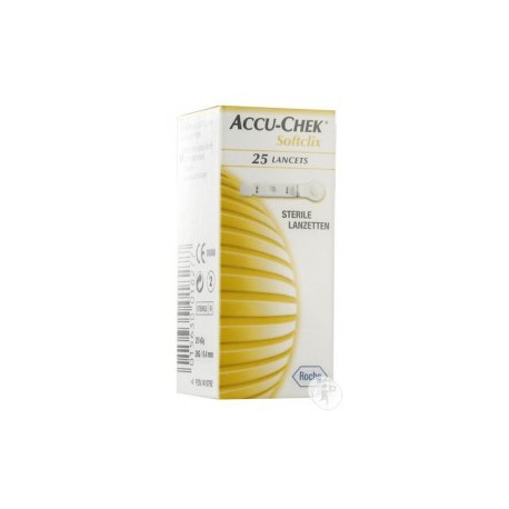 Lancetas Softclix Ii para sensor 25 piezas - Envío Gratuito Lancetas Softclix Ii para sensor 25 piezas - Envío Gratuito