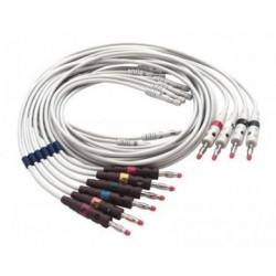 Cable ECG aha CP100 y CP200 solo 10 puntas - Envío Gratuito