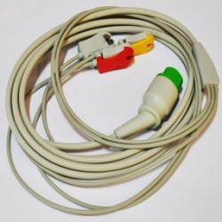 Cable para desfibrilador Defigard 5000 3 puntas - Envío Gratuito