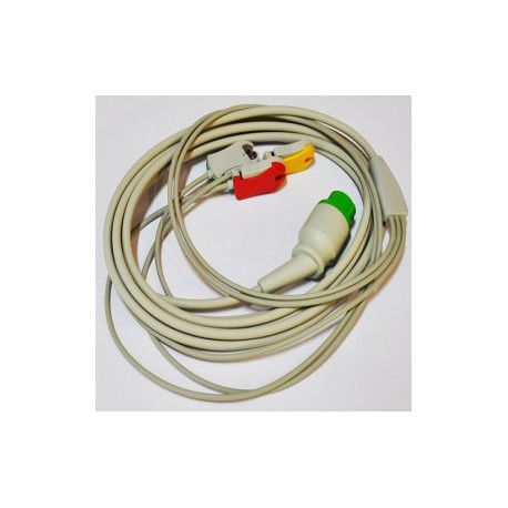 Cable para desfibrilador Defigard 5000 3 puntas - Envío Gratuito