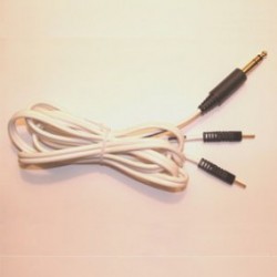 Cable estéreo 2 pin negro 1.8 M - Envío Gratuito