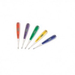 Termómetro flexible tipo pluma tecnologia 60 segundos 20 pzas 5 colores - Envío Gratuito