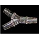Conector en Y de 3/8 paquete con 5 piezas - Envío Gratuito
