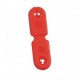 Broche de identificación de alertas ident-alert rojo con 100 - Envío Gratuito