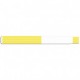 Brazalete de identificación térmico scanband adulto amarillo de 1 1/8 con 500 - Envío Gratuito
