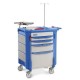 Carro para emergencias 575 x 965 x 1070 con 4 cajones - Envío Gratuito