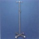 Soporte para venoclisis (acero inoxidable, cuatro patas) - Envío Gratuito